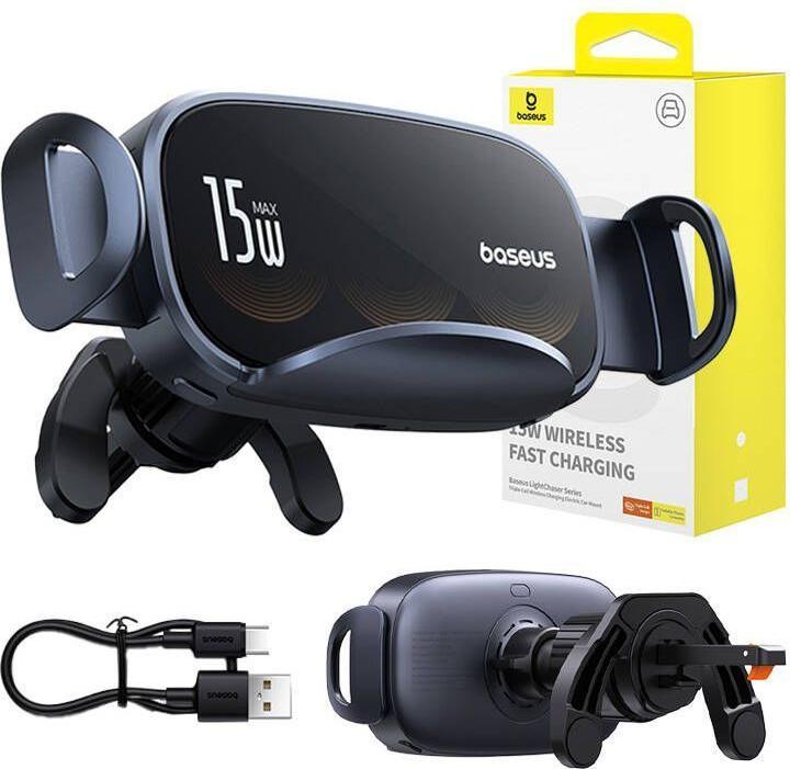 Actual product image Baseus LightChaser z ładowarką indukcyjnączarny