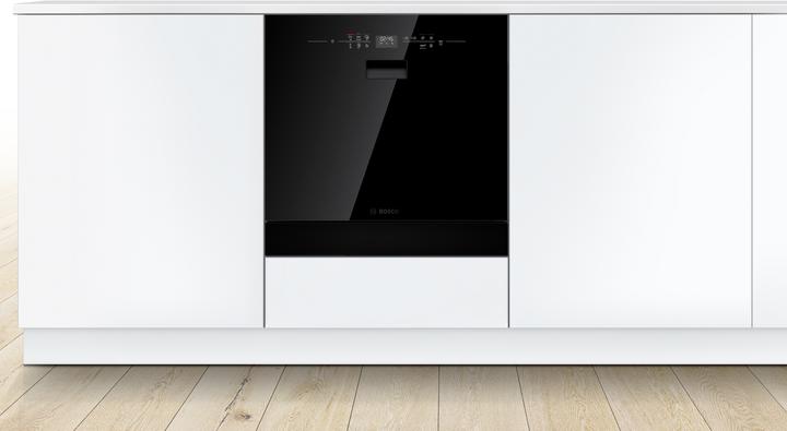 Produktbild Bosch Hausgeräte Serie 6, Einbau-Modular-Geschirrspüler, 60 cm, Schwarz, SCX6ITB00E