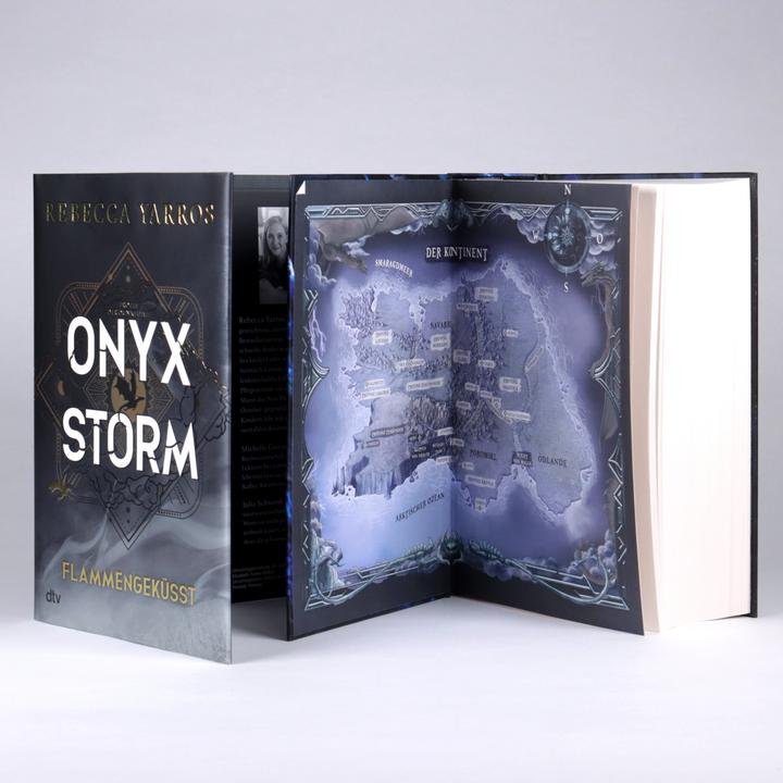 Actual product image Onyx Storm (German, Rebecca Yarros, Julia Schwenk, Michelle Gyo, 2025)