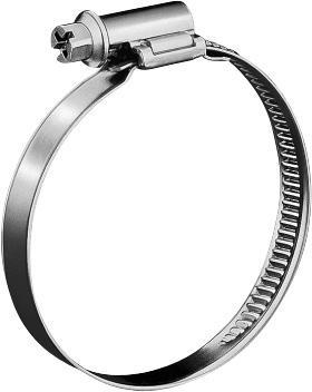 Immagine prodotto Norma Fascetta stringitubo zincata 9 mm 8-12 mm, 100 pz.
