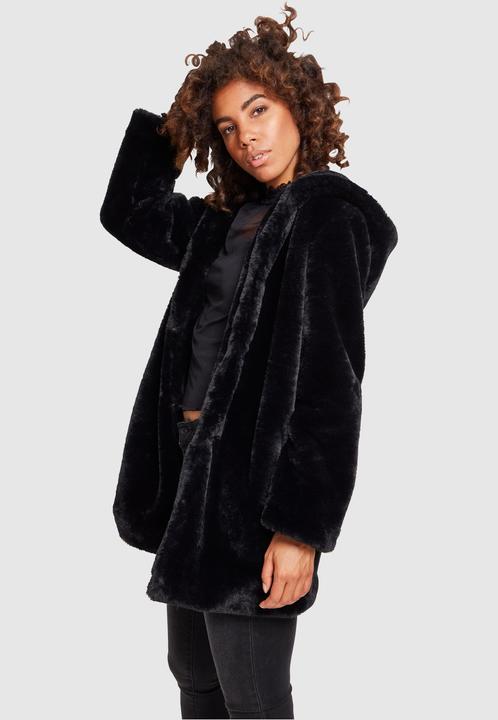 Actual product image Urban Classics Ladies Hooded Teddy Coat (S)