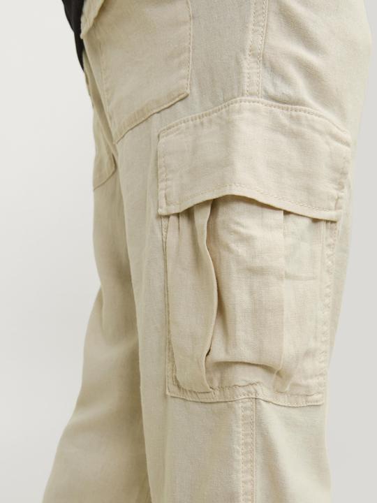 Actual product image Jack & Jones Jpstbill Jjnate Linen Blend Cargo Mni (110)