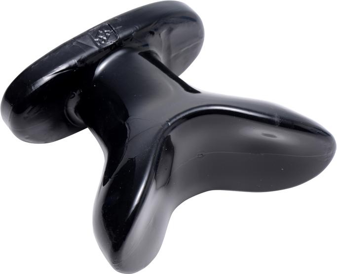 Actual product image Master Series XL Ass Anchor Flared Anal Plug - Black