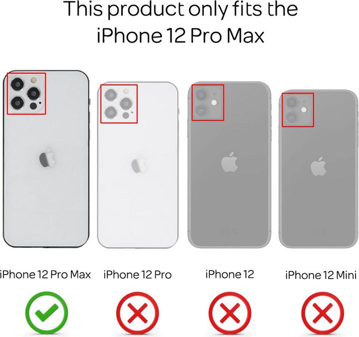 Produktbild Nalia Spiegelhülle (Apple iPhone 12 Pro Max)