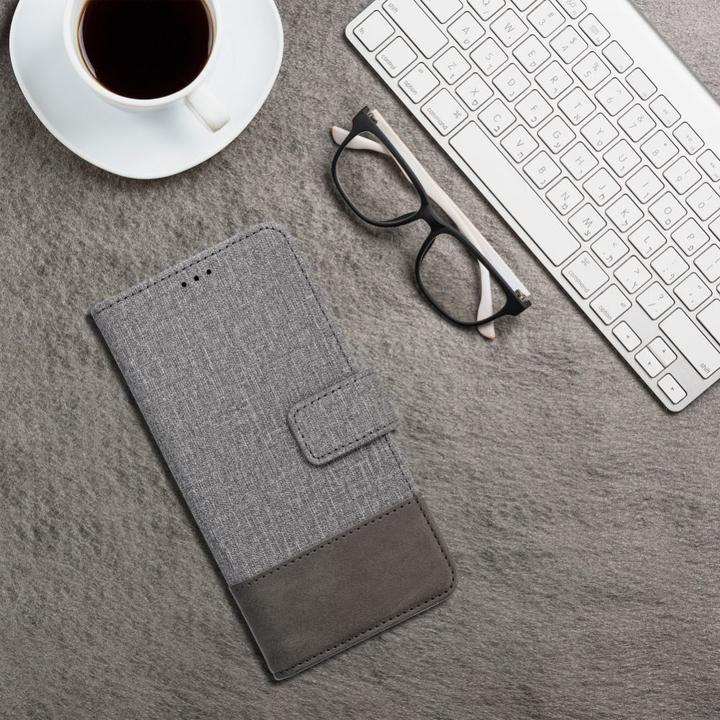 Actual product image OEM Book case GOMMA Book for HUAWEI P30 Pro gray (Huawei P30 Pro)