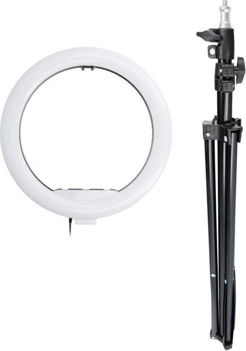 Produktbild Techonic 13-Zoll-LED-Selfie-Lampe mit ausziehbarer Halterung 185cm
