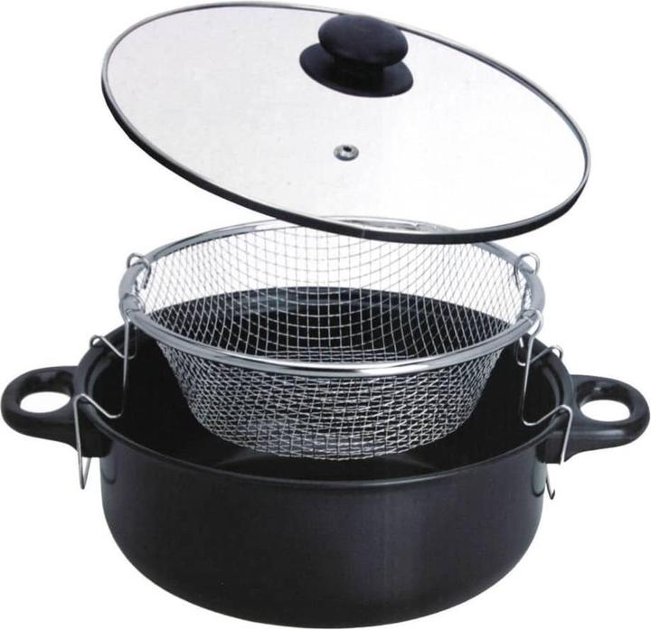 Produktbild HTI-Living Fritiertopf (26 cm, Bratpfanne, Stahl)