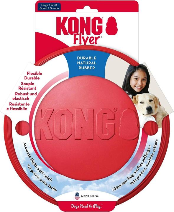 Actual product image KONG flyers (Litter toy dog)