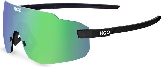 Black matt/green