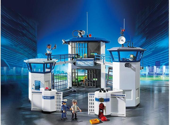 Productafbeelding Playmobil Intl. politiecommandocentrum met gevangenis (6872, Playmobil Stad Actie)