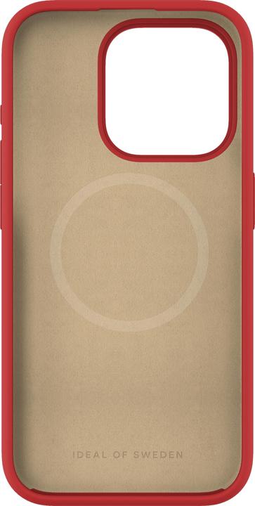 Produktbild iDeal Of Sweden Mobiili tagakaas iPhone 15 Pro, Magsafe, silikoon, punane (Apple iPhone 15 Pro)