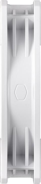 Actual product image Cooler Master CooMas Mobius 120P ARGB 3-Pack White (120 mm, 3 x)