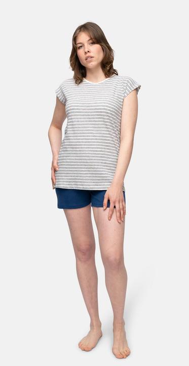 greenjama T-Shirt mit Leinen-Anteil