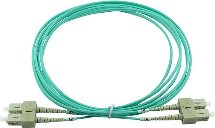 Produktbild BlueOptics Duplex LWL Patchkabel SC-SC Multimode OM3 3 Meter (UTP, CAT7, 3 m)