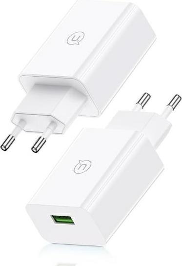 Actual product image Usams Zestaw szybkiego ład. Micro 2a 1m Fast Charging biały/white SC series(CC083) (18 W)