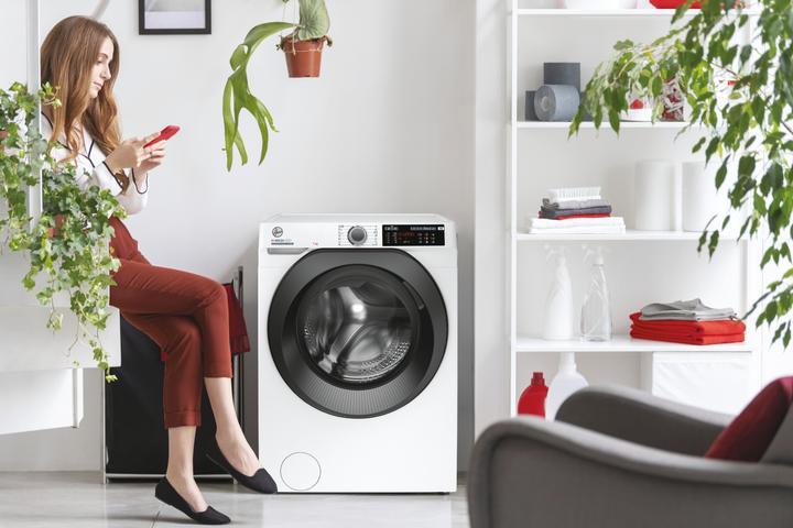 Image du produit Hoover HW4 37XMBB/1-S (7 kg, Gauche, Prise UE)