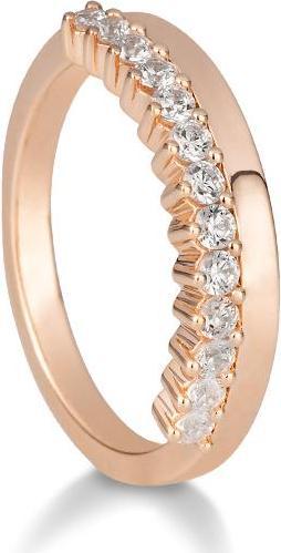 Breuning RING - BRILL. 0,455 Ct. H/si (53, 750/18 K Gold)
