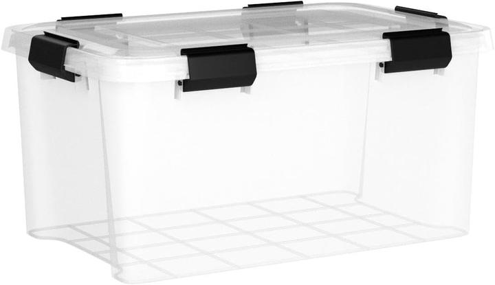 Actual product image Iris Ohyama Set of 2 airtight storage boxes (59 x 39 x 29 cm, 66.70 l)