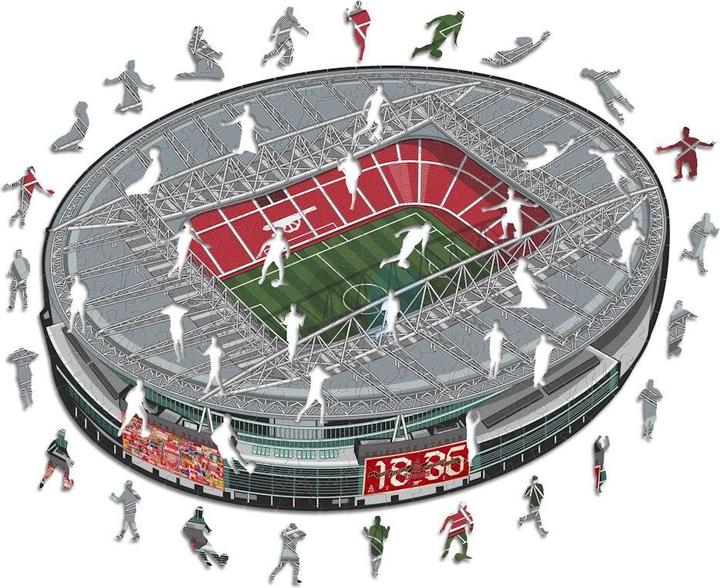 Immagine prodotto Iconic Arsenal FC - Emirates Stadium - puzzle in legno misura L (500 pezzi) (500 pezzi)