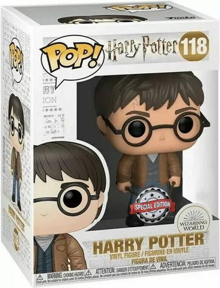 Actual product image Funko Pop! Harry Potter : Harry Potter W/ 2 Wands Lim (118)
