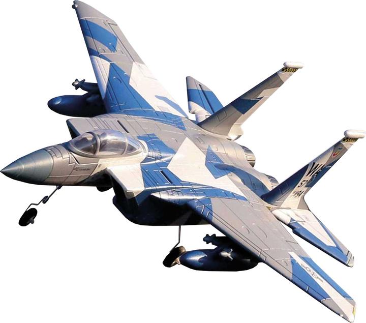 Produktbild E-Flite F-15 Eagle 64mm Elektromotor Jetmodell BNF Basic inkl. AS3X und SAFE (Jet)