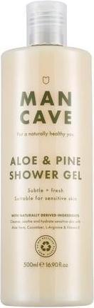 Actual product image ManCave Aloe and Pine Shower Gel 500ml for Men Suitable for Sensitive Skin Sulphate Free Vegan Frien (500 ml)