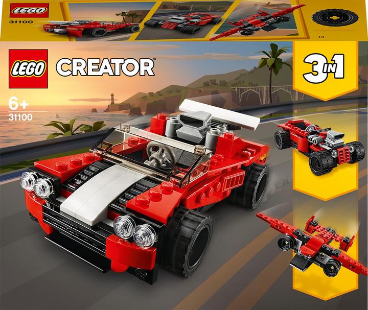Produktbild LEGO Sportwagen (31100, LEGO Creator 3-in-1)