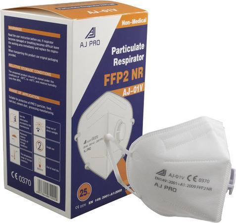 Produktbild Novidarte FFP2 Schutzmaske für das Gesicht mit Ventil (10 x)
