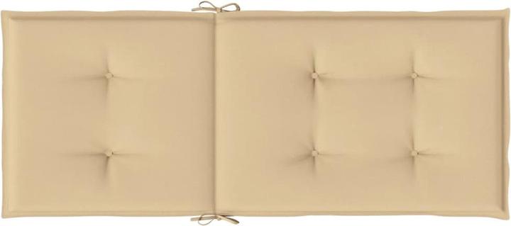 Immagine prodotto VidaXL Cuscini dello schienale alto 4 pezzi in tessuto (120 x 50 x 4 cm)