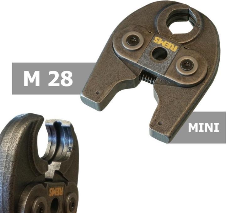 Produktbild Rems Pressbacke Presszange Mini M28 ( 578318 ) für Mini-Press (130 mm)