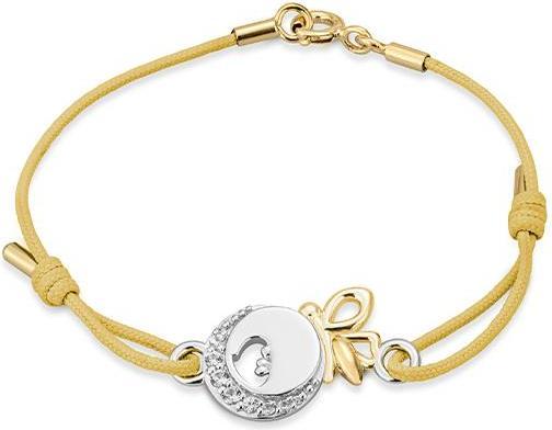 Breuning Armreif - E.Safir Weiss (750/18 K Gold)