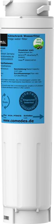 Actual product image Flickbee Water filter for Bosch Siemens refrigerator replaces Bosch UltraClarity, 644845