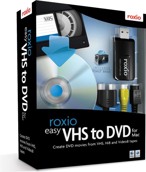 Image du produit Roxio De la VHS au DVD (1 Utilisateur, Illimité)