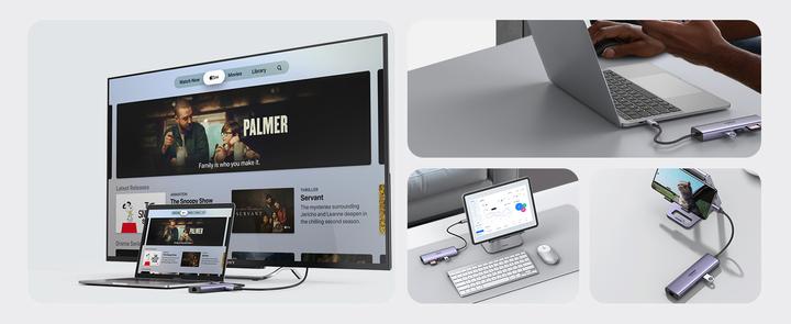 Image du produit Ugreen CM512 (USB-C, 7 Ports)