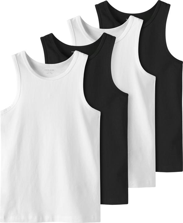 Image du produit Name it Nkmtank Top 4p Black White Solid (110)