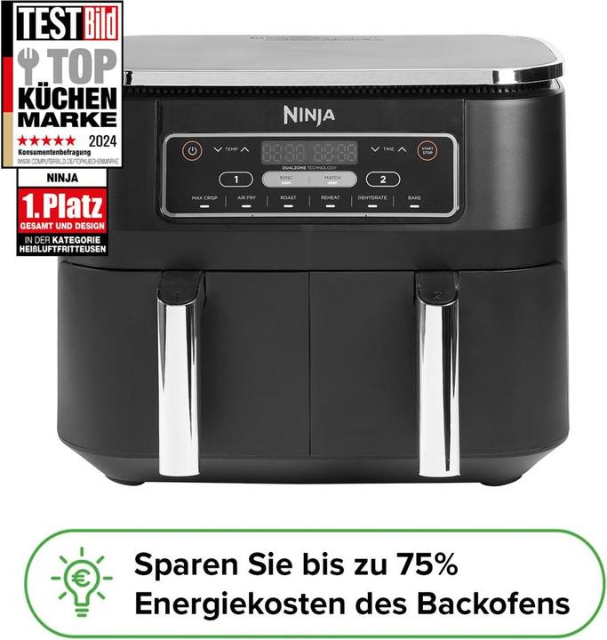 Produktbild Ninja AF300EU Heissluftfritteuse (EU-Stecker)