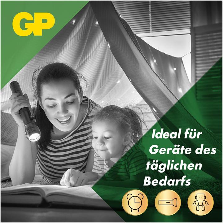 Immagine prodotto GP Batteries Batterie D Mono Super, 4 Stück (4 pz., Specifico del dispositivo)