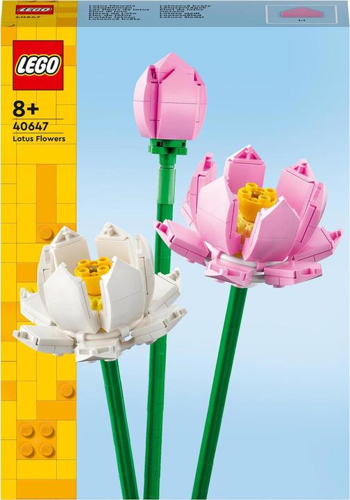 Image du produit LEGO Les fleurs de lotus (40647, LEGO Iconic)