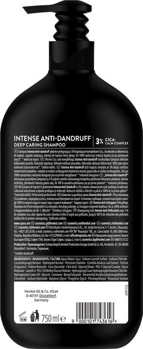 Actual product image Syoss Intense (750 ml, Liquid shampoo)