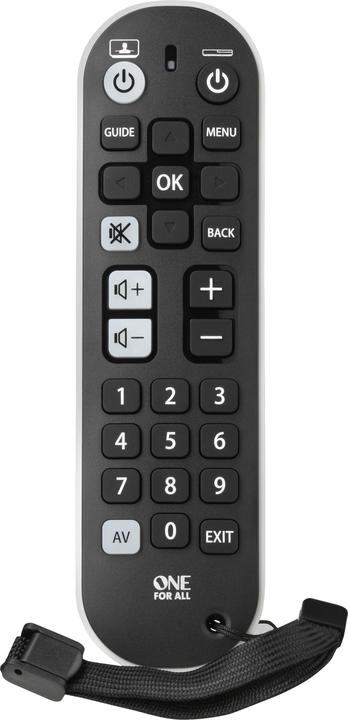 One for All URC 6820 Zapper + (Universal remote control, Infrared)
