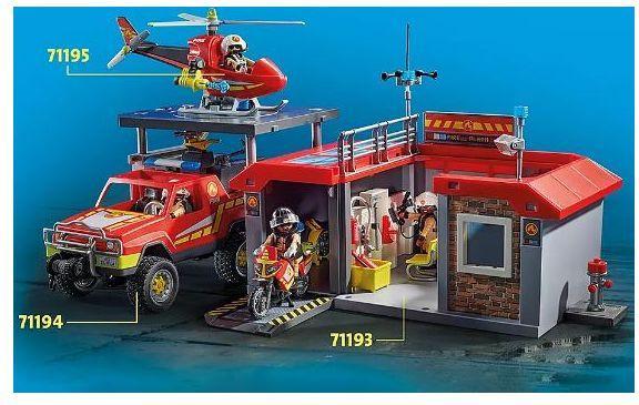 Produktbild Playmobil Mitnehm-Feuerwehrstation (71193, Playmobil City Action)
