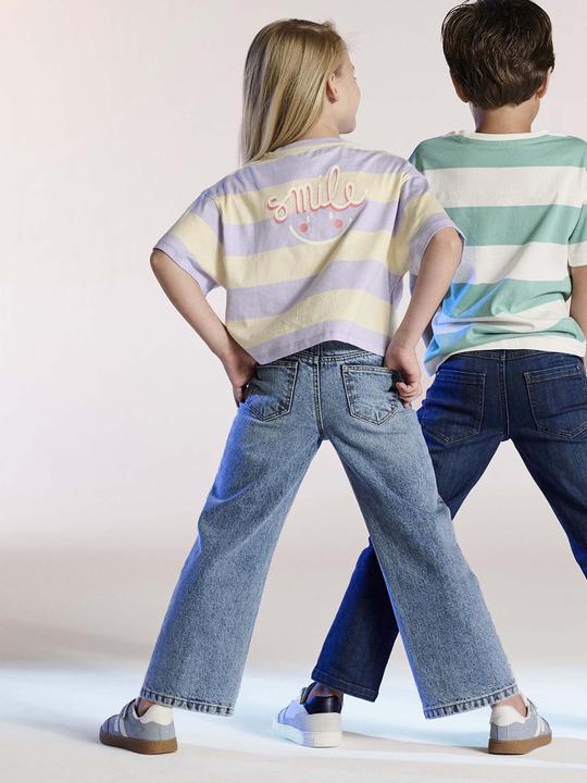 Vertbaudet Mädchen T-Shirt in Cropped-Länge