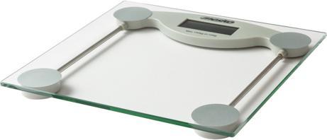 Immagine prodotto Mesko MS 8137 bilancia pesapersone Rettangolo trasparente, bianco Bilancia pesapersone elettronica (150 kg)