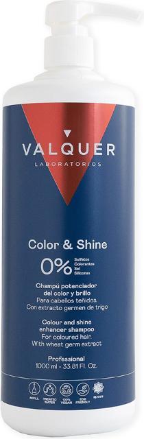 Image du produit Valquer Válquer Color and Shine Shampooing renforçant 1000ml (1000 ml, Shampoing liquide)