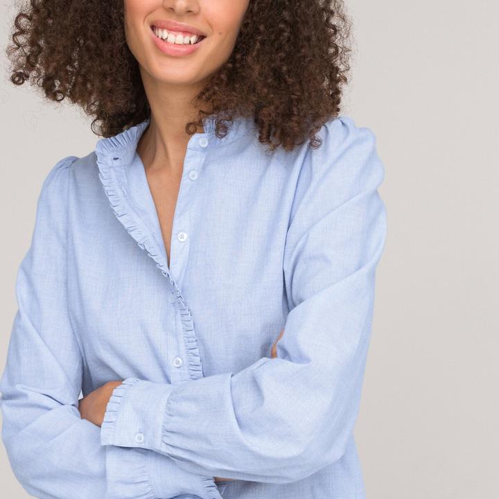 Produktbild La Redoute Collections Bluse mit langen Ärmeln (38)