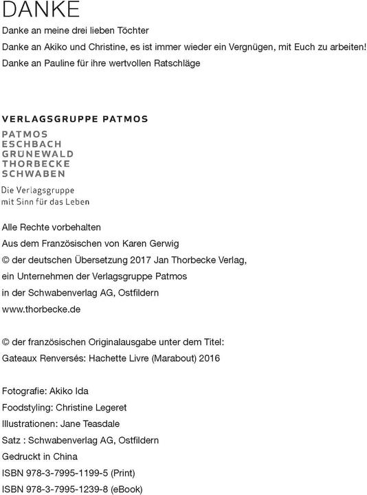 Produktbild Kuchen steht Kopf! (Deutsch, Karen Gerwig, Akiko Ida, Christelle Huet-Gomez, 2017)