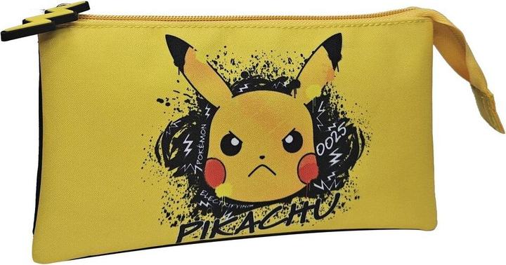 Image du produit Manenti Pokemon Skate Face triple pencil case