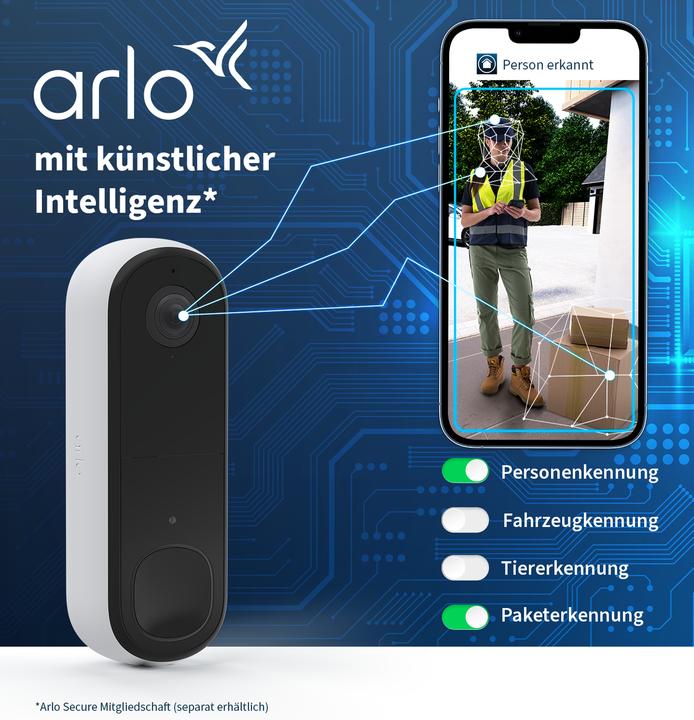 Produktbild Arlo PRO5 2K + Video doorbell 2K, PRO5 (2688 x 1520 Pixel)