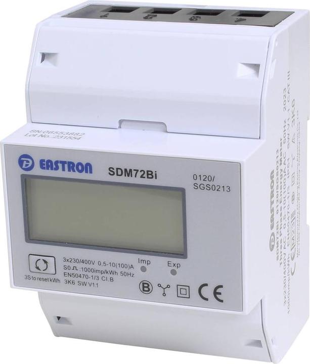 Produktbild Counttec Drehstromzähler digital 100A MID-konform: Ja 1St.