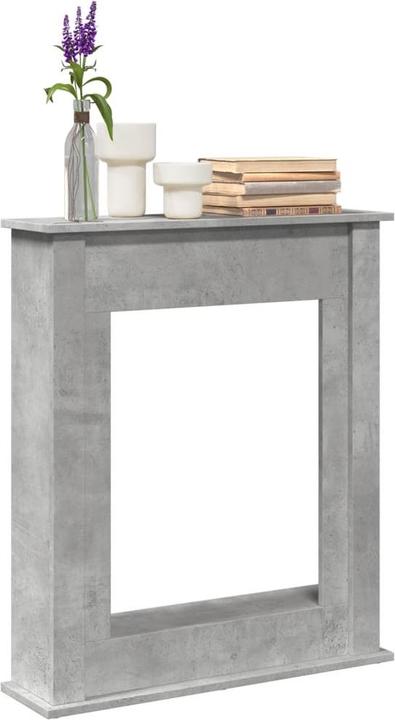 Image du produit VidaXL Bordure de cheminée Console de cheminée Décorative Cheminée Gris béton